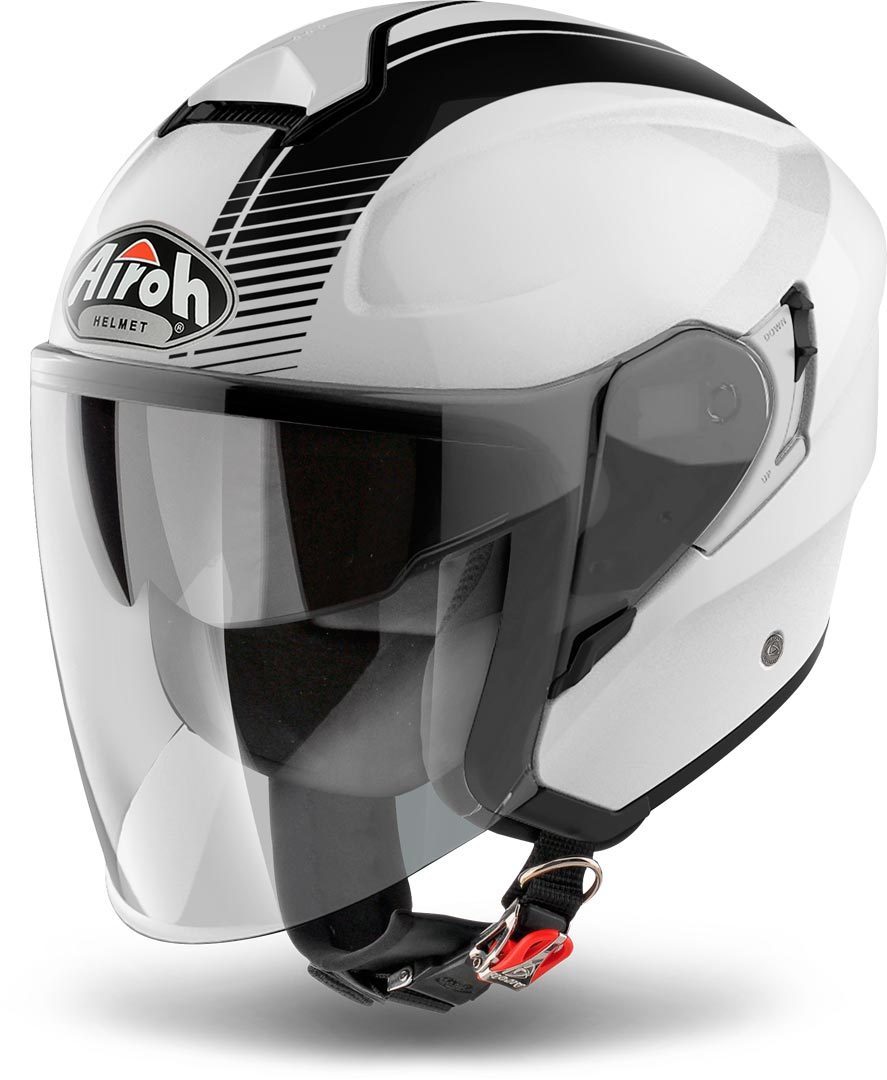 Airoh Hunter Simple Jet Helmet White 越野自由