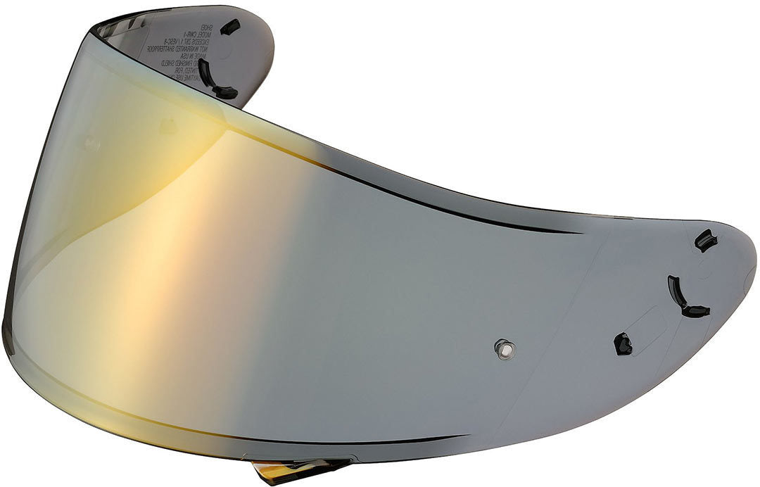 Shoei CX1 Visor Iridium Gold 越野自由