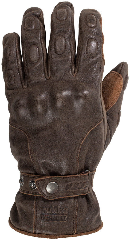 Richa Custom Leather Gloves - Saddle Brown - FREE UK DELIVERY