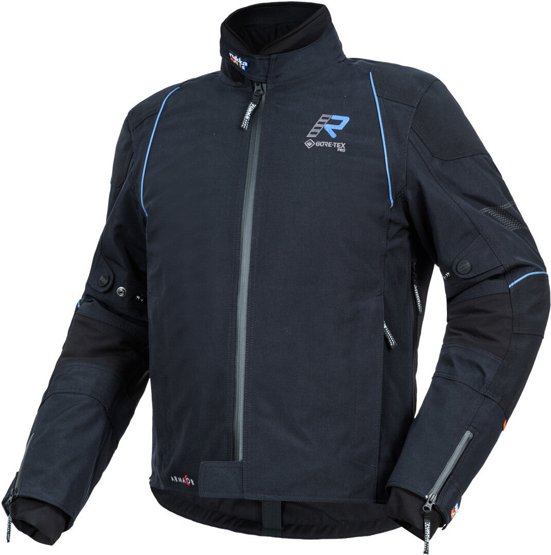 Rukka Armarone GoreTex Motorcycle Textile Jacket Black/Blue 越野自由