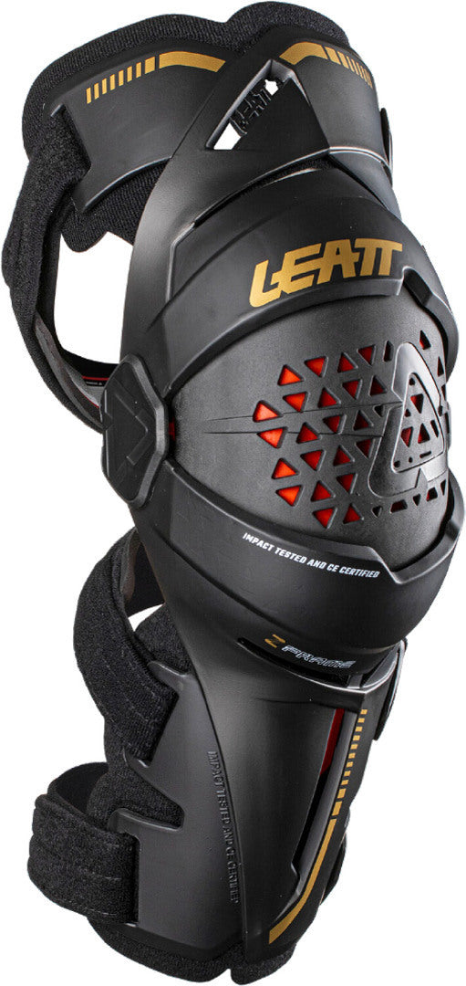 Leatt ZFrame Lines Knee Protectors Black 越野自由